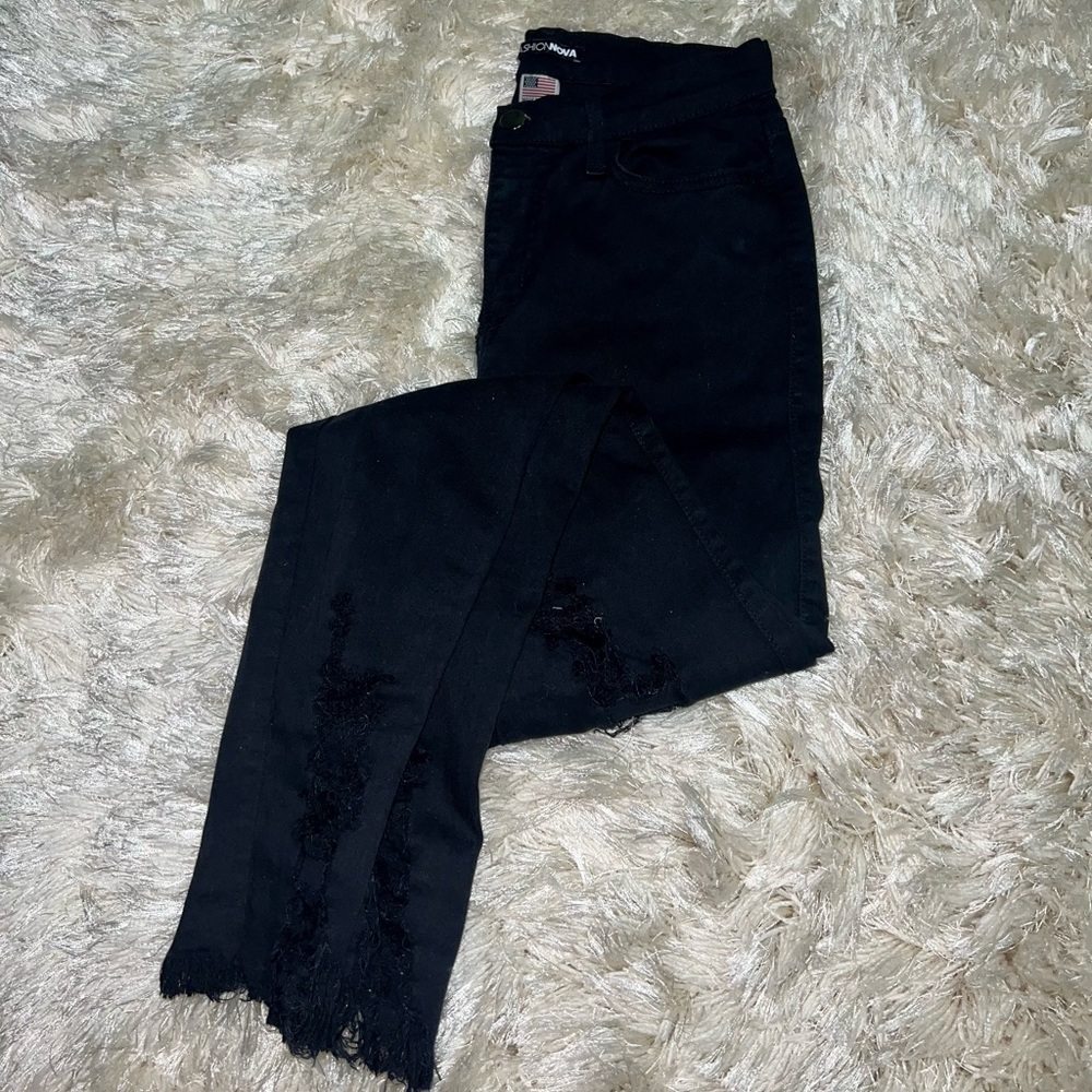 Black Ripped Jeans